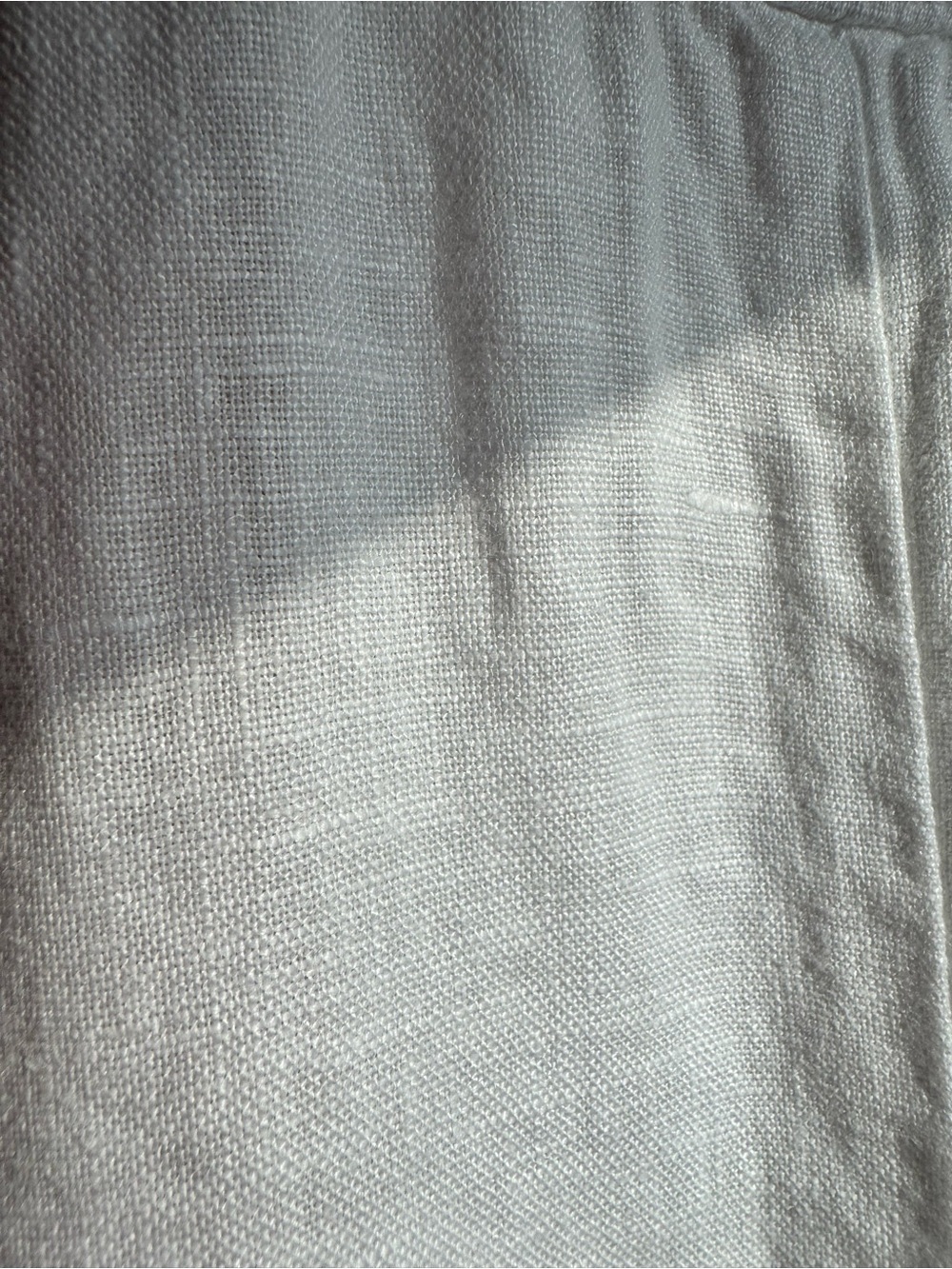 Pure Jill Linen Pants— Classic White - Picture 3 of 9